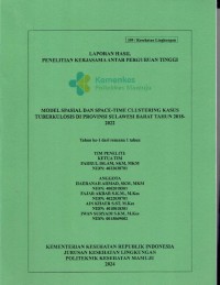 Image of Laporan Hasil Penelitian Kerjasama Antar Perguruan Tinggi